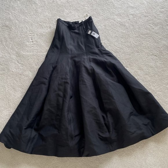 NEW Halston Heritage skirt black SIZE 2 - Picture 1 of 5